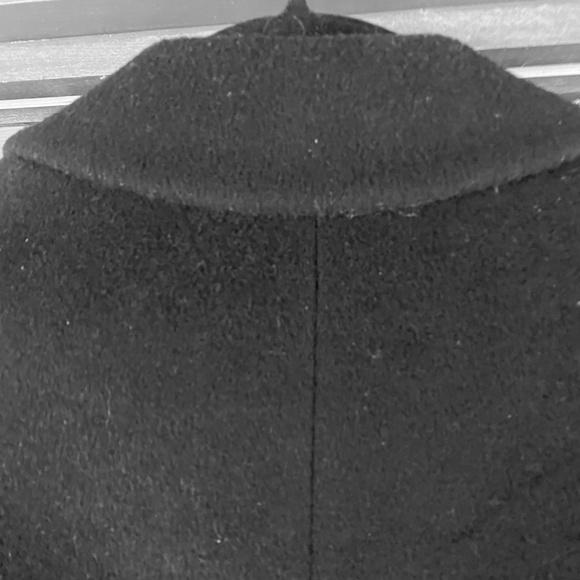 Ralph Lauren Size 6 Black Wool Blend Coat - Picture 9 of 11